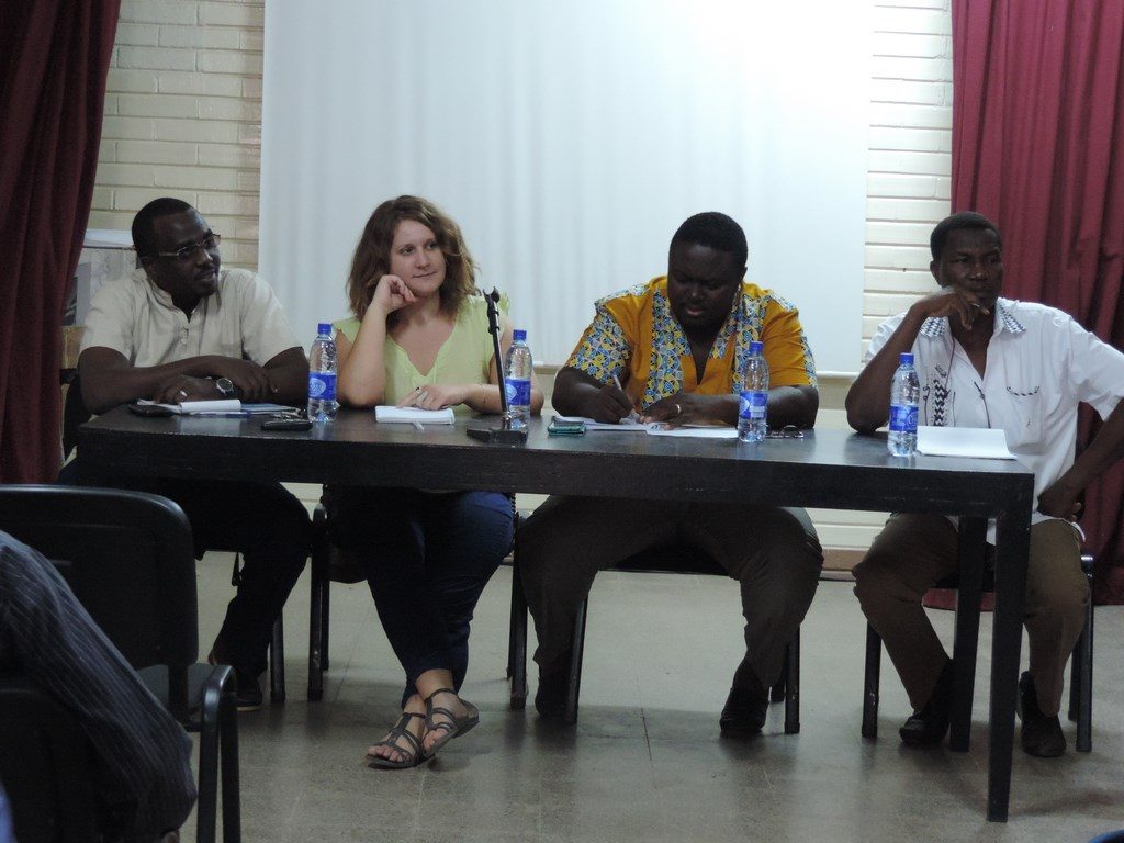 Le panel "Engagé pour la santé au Tchad" - Ph. France Volontaires